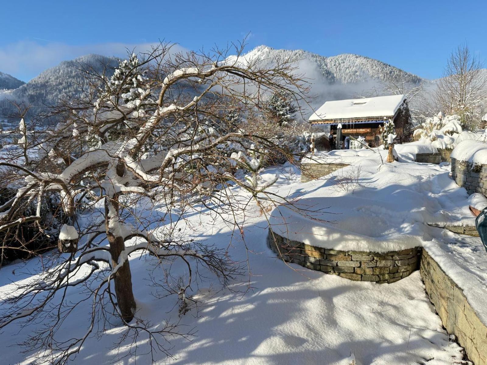 Micro-Lodge, Le Petit Nid D'Amour Монрьон Экстерьер фото